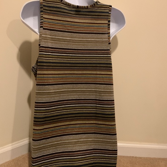 Classic Steele Striped Scoop Neck Cotton Tank in Medium - Picture 5 of 6